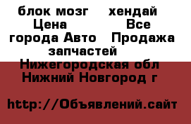 блок мозг hd хендай › Цена ­ 42 000 - Все города Авто » Продажа запчастей   . Нижегородская обл.,Нижний Новгород г.